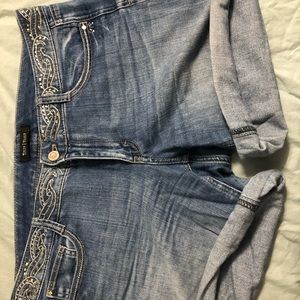 White House Black Market Jean Shorts